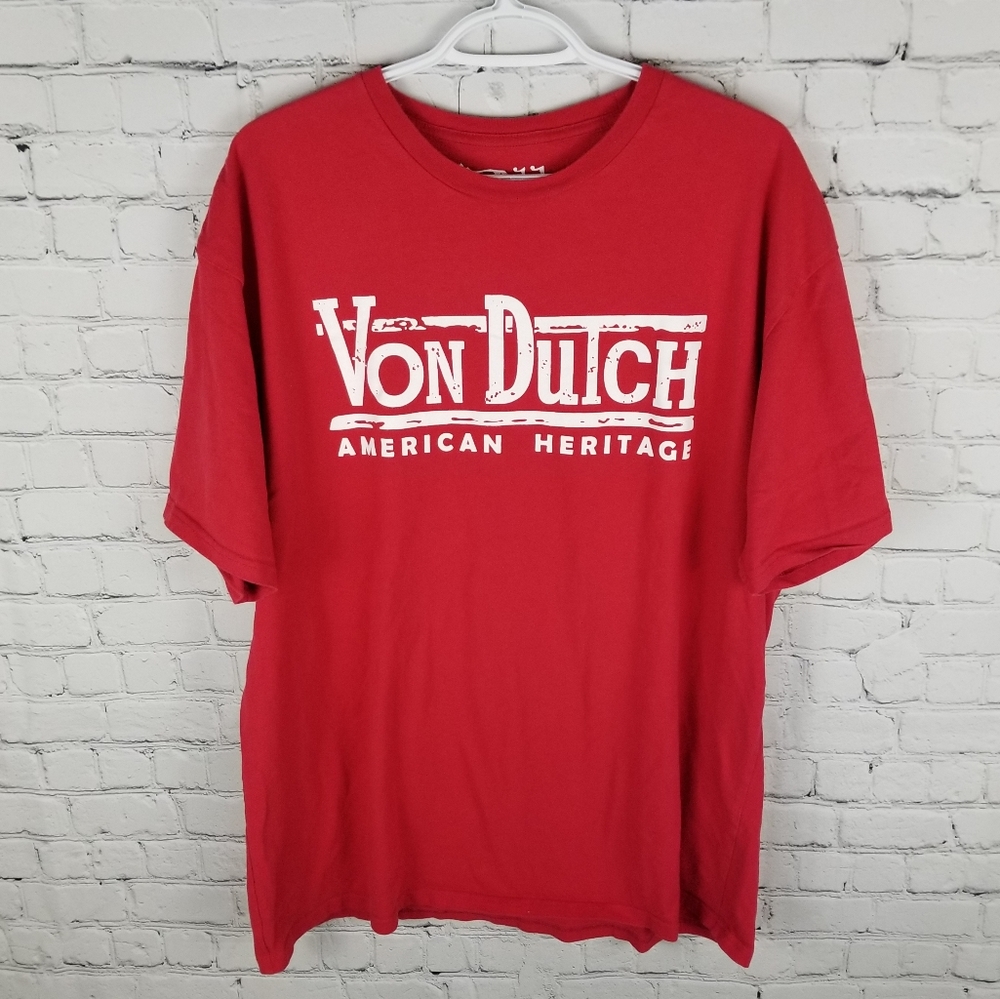 VON DUTCH | spellout logo tee t-shirt